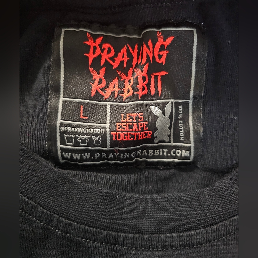 Praying Rabbit Graphic Tees - Picture 6 of 6